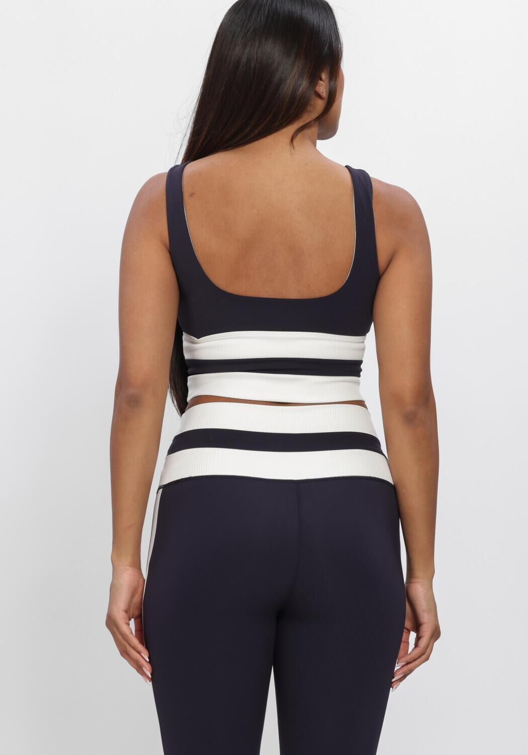 Dunkelblau HOUSE OF GRAVITY Top DIVINE CROP TOP RIB - large