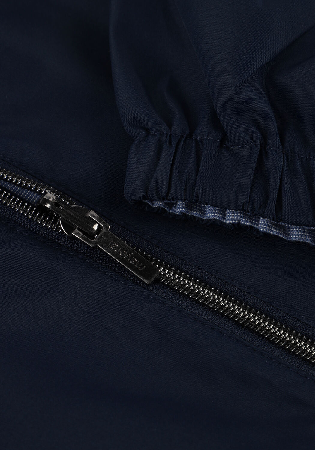 Blaue MAYORAL Jack REVERSIBLE LINEN WINDBREAKER - large