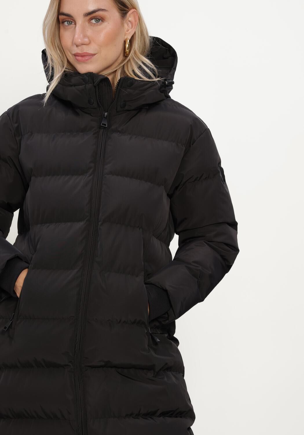 Schwarze AIRFORCE Wattierte Jack GRACE JACKET - large