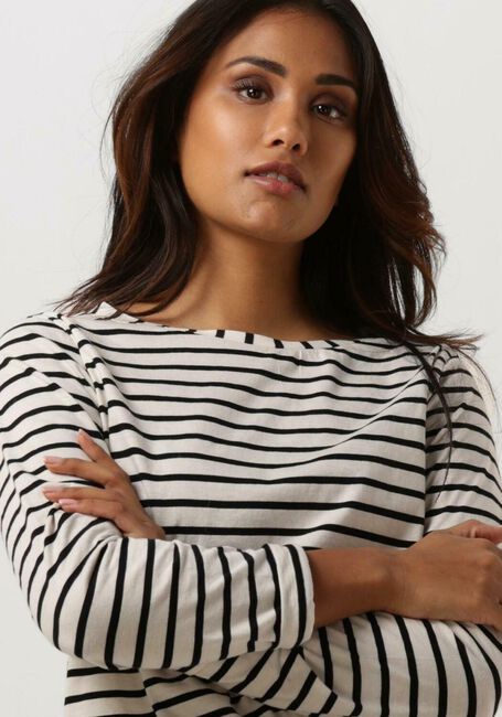 Wei&szlig;e 10DAYS Tops & T-shirts THE LONGSLEEVE STRIPE - large