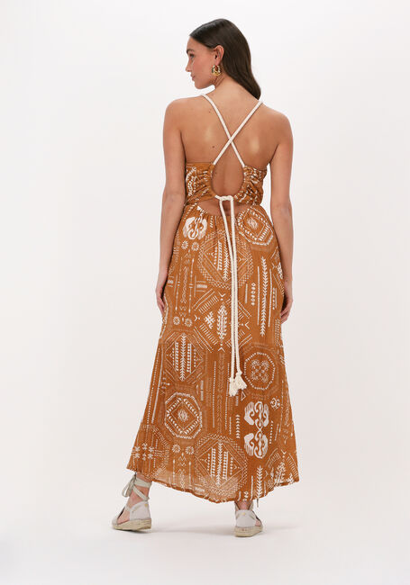 Gelbe LOUIZON Maxikleid HELWE ROBE - large
