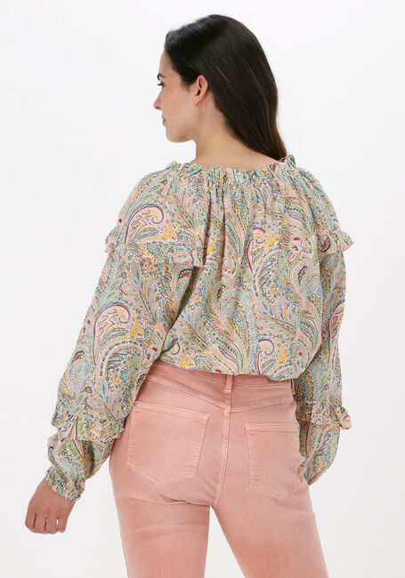 Mehrfarbige/Bunte SUMMUM Blusen TOP LONG SLEEVE SWEET PAISLEY - large