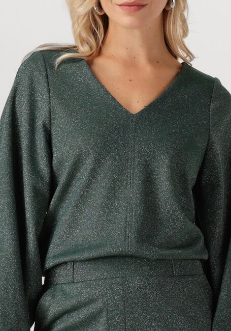 Dunkelgrün STUDIO ANNELOES Top CLAUDINA SPARKLE TOP - large