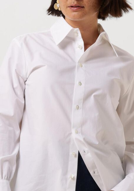 Weiße VANILIA Blusen CLASSIC POPLIN BLOUSE - large