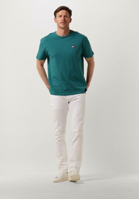 Grüne TOMMY JEANS T-shirt TJM REG BADGE TEE EXT - large