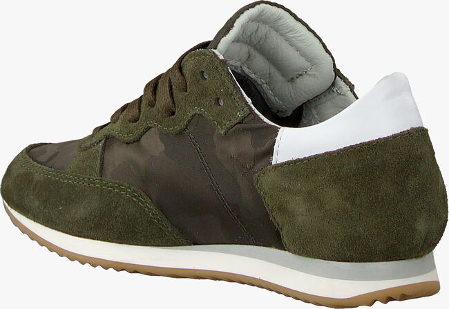 Grüne PHILIPPE MODEL Sneaker low TROPEZ CAMOUFLAGE - large