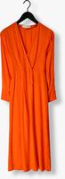 Orangene SELECTED FEMME Maxikleid SLFABIENNE SATIN ANKLE WRAP DRESS