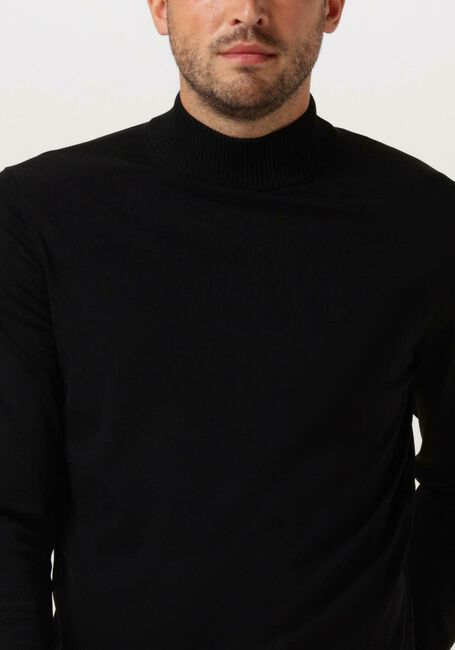 Schwarze GENTI Rollkragenpullover K8098-3260 - large