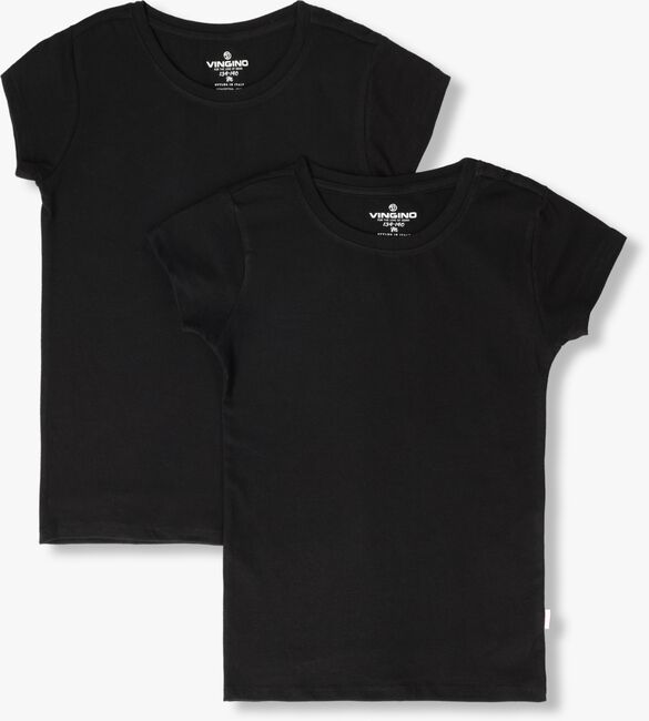 Schwarze VINGINO T-shirt GIRLS T-SHIRT (2-PACK) - large