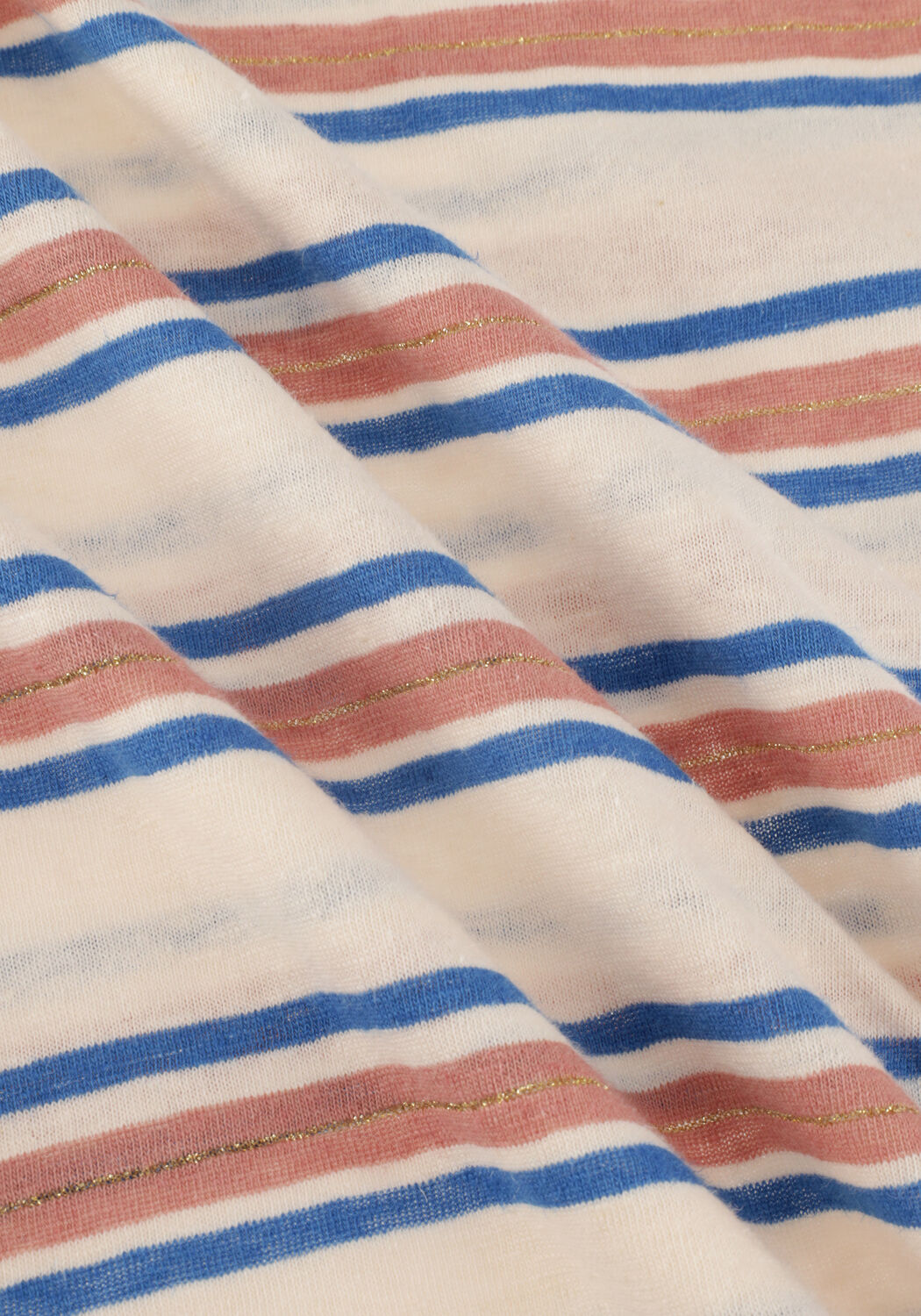 Blaue BY-BAR Top DIEDE TROPICO STRIPE TOP - large