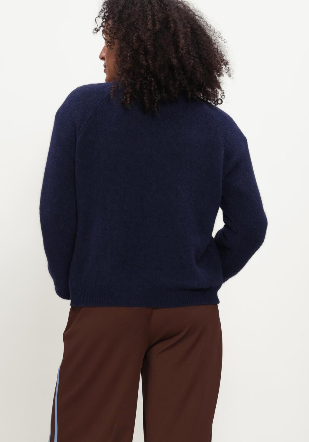 Dunkelblau POM AMSTERDAM Pullover MILOU ETERNAL BLUE - large