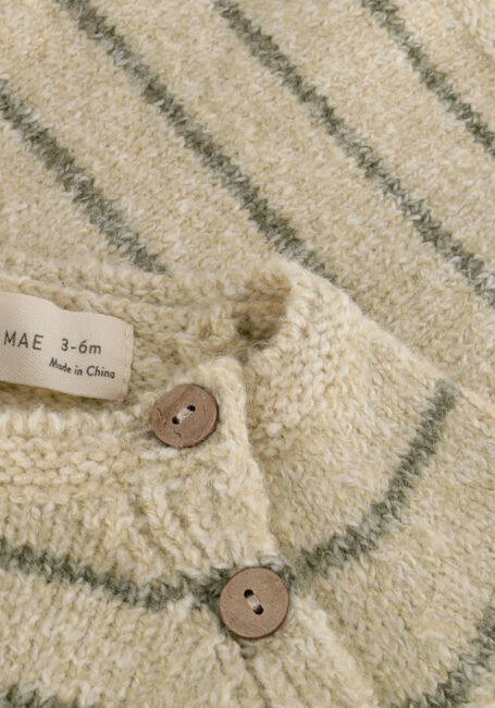Sand QUINCY MAE Pullover ACE KNIT SWEATER - large