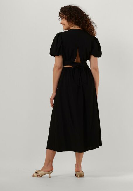 Schwarze Y.A.S. Midikleid YASCLEMA SS MIDI DRESS - large