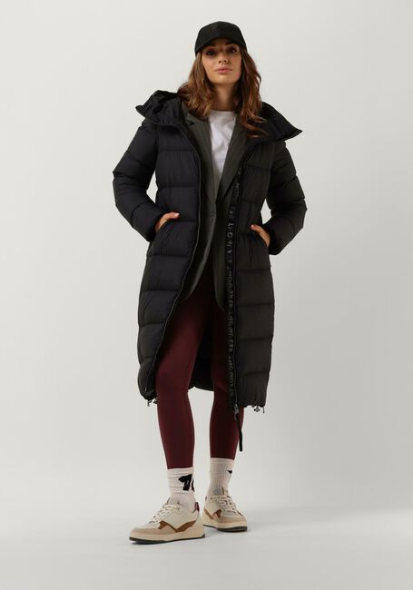 Schwarze BEAUMONT Wattierte Jack PUFFER PARKA COAT - large