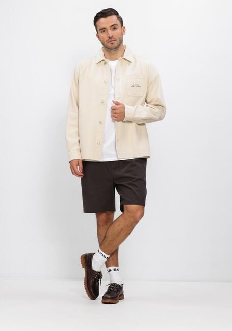 Braune LES DEUX Kurze Hose OTTO COTTON SHORTS - large