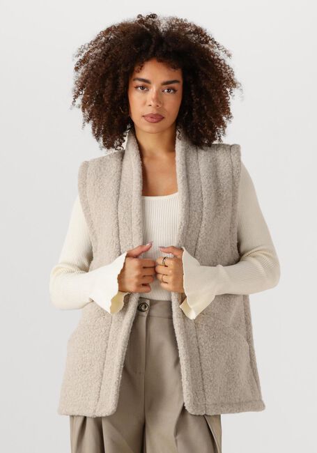 Beige MOVES Gilet KITTAH GILET 4331 - large