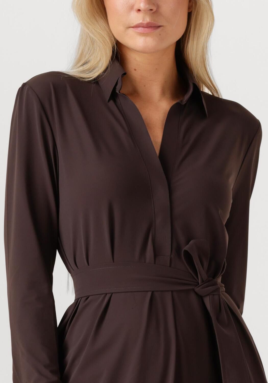 Braune JAPAN TKY Midikleid RASY - large