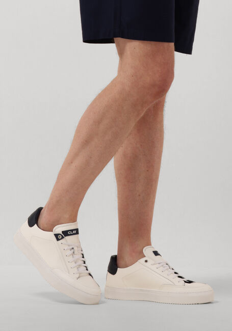 Weiße CLAY Sneaker Low CL124H300 - large