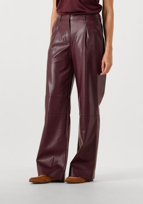 Bordeaux DANTE6 Weite Hose JULES FAUX LEATHER PANTS - large