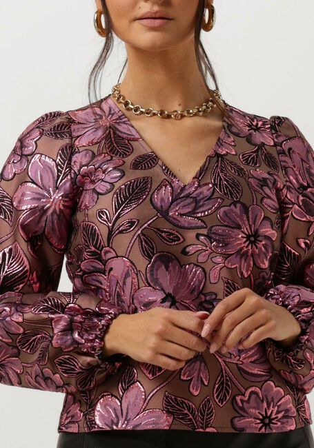 Rosane SELECTED FEMME Top SLFPAULA PINK LAVENDER LS TOP - large