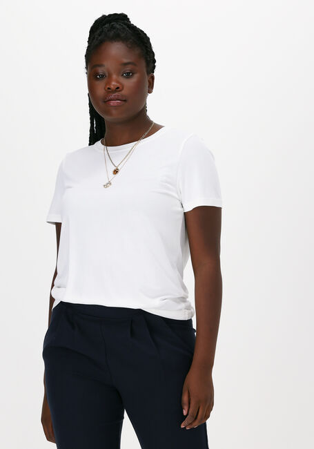 Weiße MINIMUM T-shirt RYNAH - large