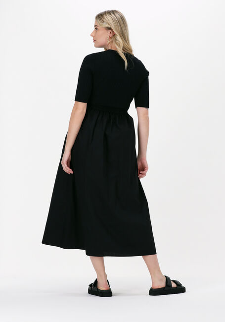 Schwarze GESTUZ Midikleid ABEL SS DRESS - large