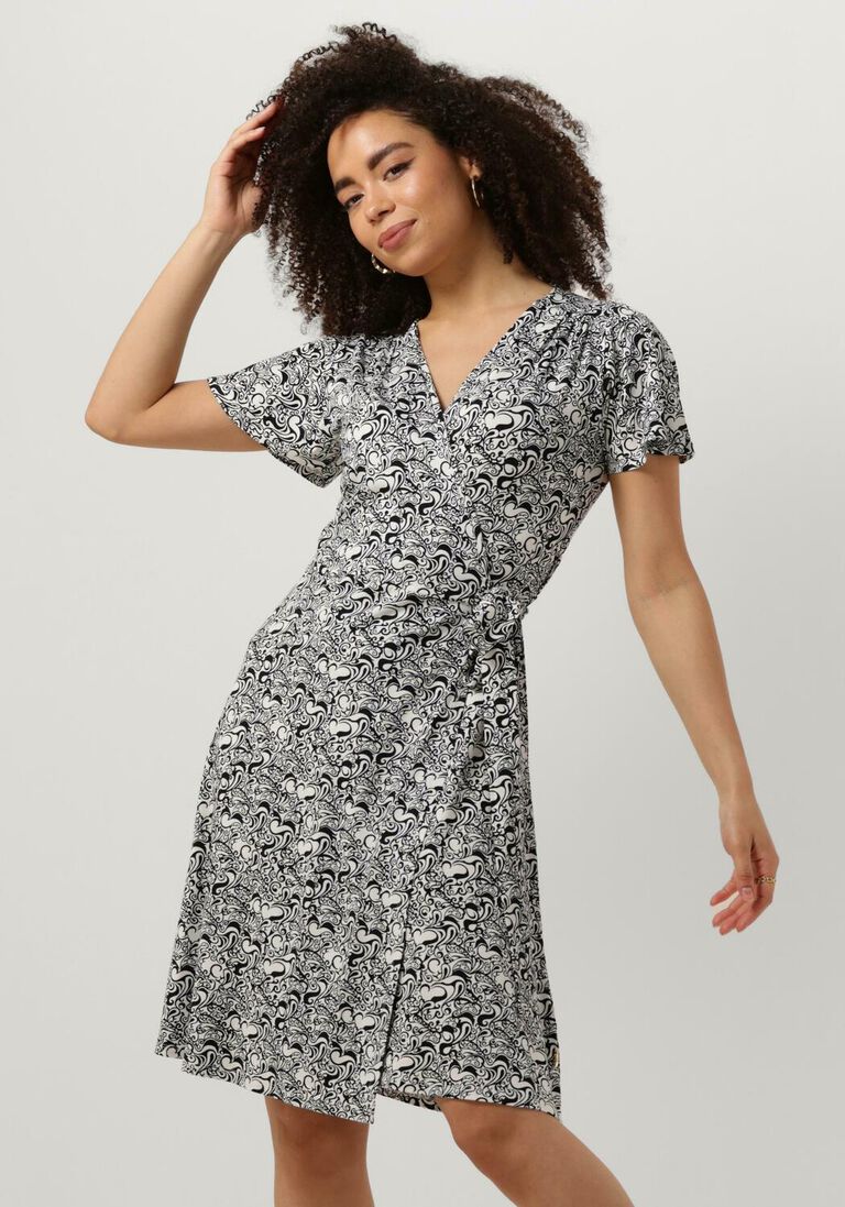 schwarze juffrouw jansen minikleid finda