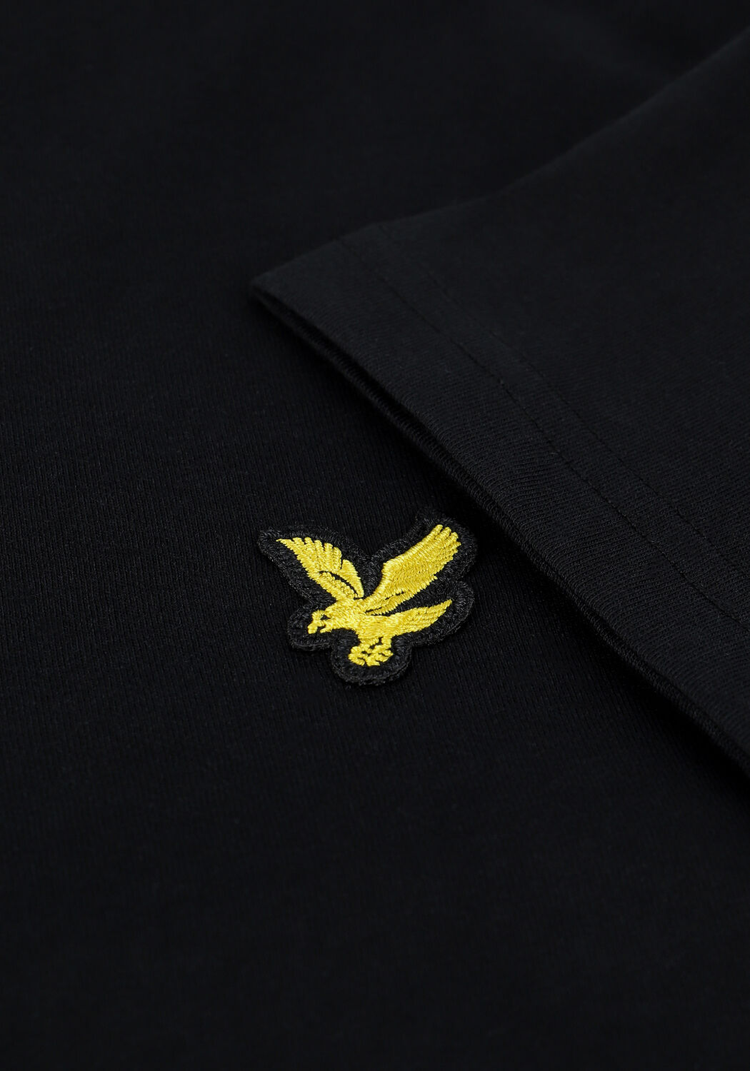 Schwarze LYLE & SCOTT T-shirt PLAIN T-SHIRT - large