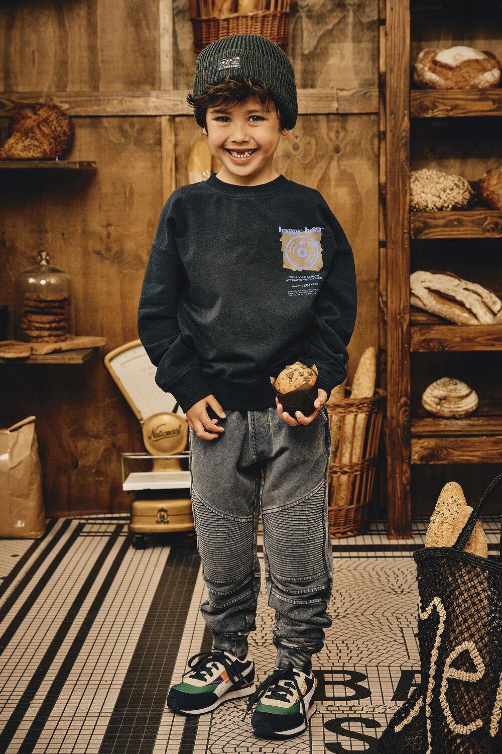 Graue Z8 Sweatshirt MIKAH - large