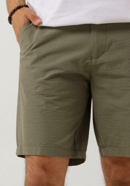 Grüne SELECTED HOMME Kurze Hose SLHREGULAR-KARL SEERSUCKER SHORTS - large