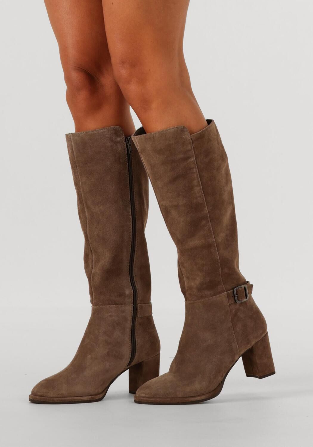 Taupe UNISA Hohe Stiefel LEBRUN - large