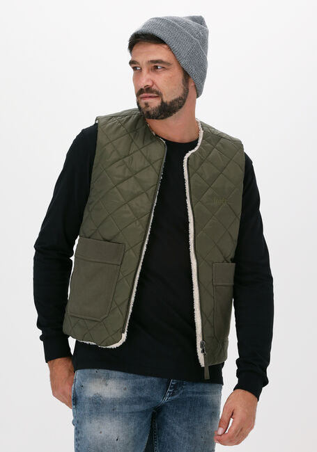 Grüne FORÉT Bodywarmer REFLECT REVERSIBLE FLEECE VEST - large