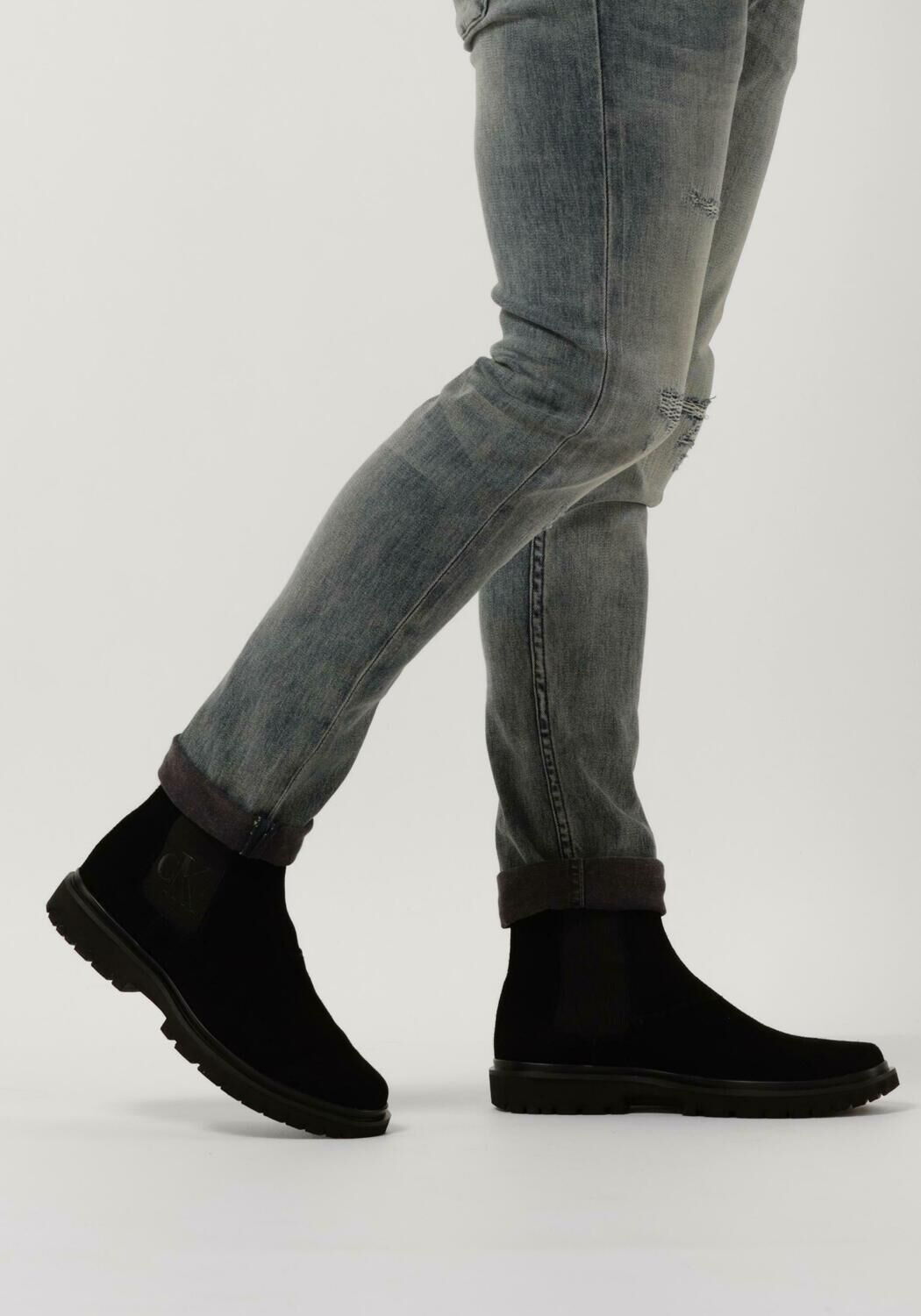 Schwarze CALVIN KLEIN Chelsea Boots LUG MID CHELSEA - large