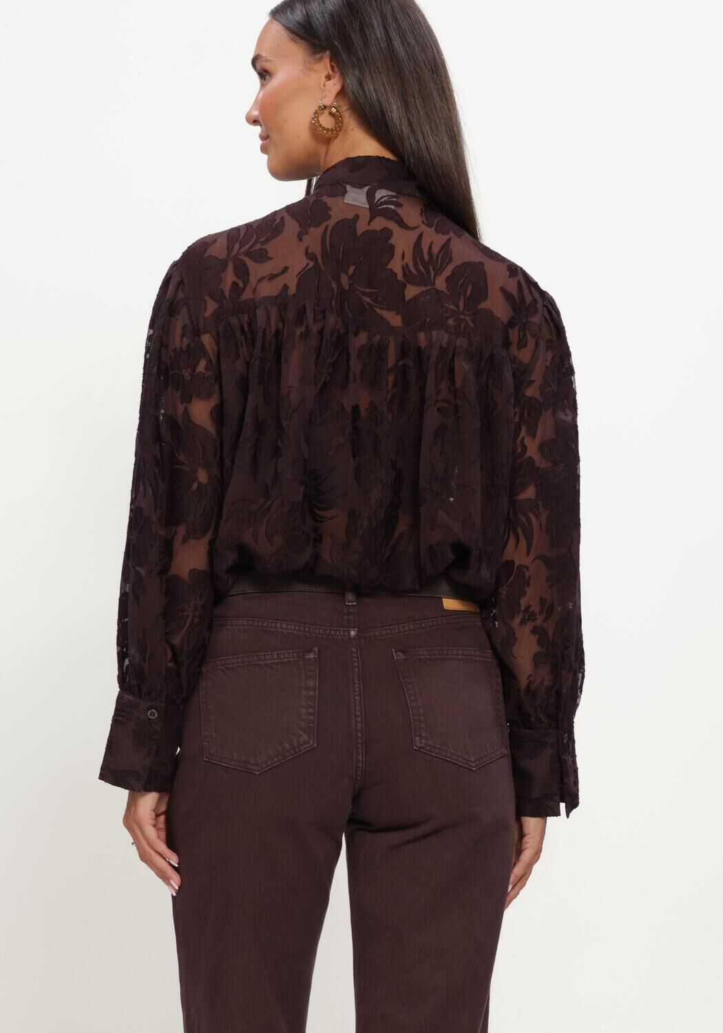 Braune MY ESSENTIAL WARDROBE Blusen MWENYA BLOUSE - large