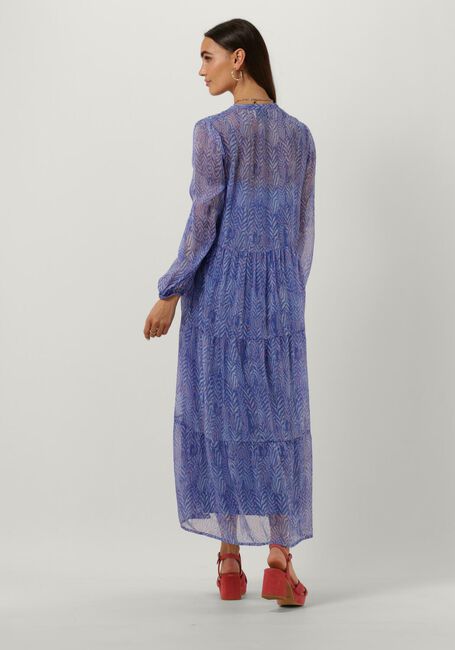 Blaue NEO NOIR Midikleid NOBIS SWIRL MIX DRESS - large