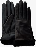 Schwarze UGG Handschuhe CLASSIC LEATHER SMART GLOVE - medium