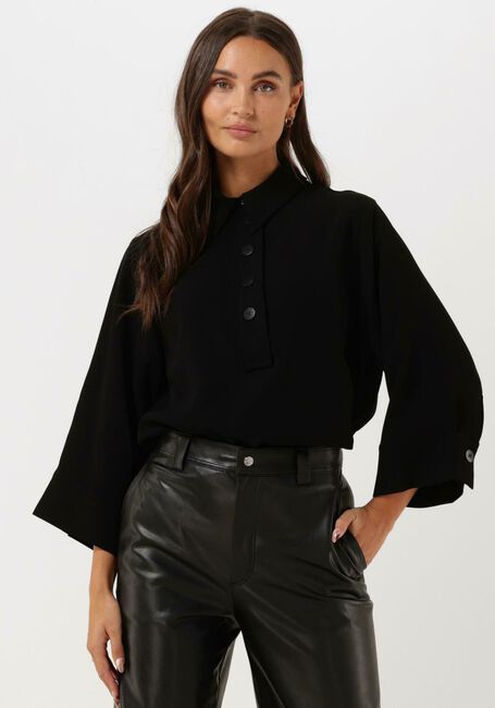 Schwarze OTTOD'AME Blusen CAMICIA DC4715 - large