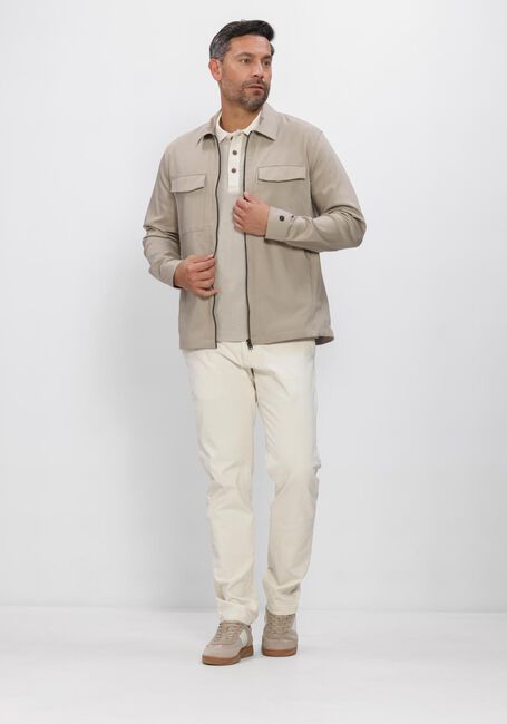 Beige CAST IRON Polo-Shirt REGULAR FIT TWO TONE WAFFLE - large