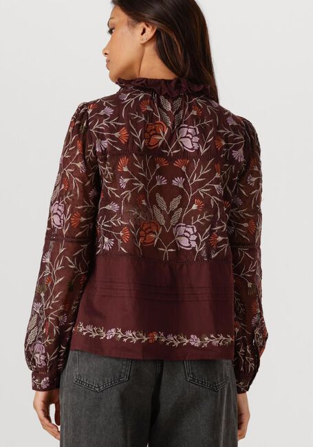 Bordeaux ANTIK BATIK Blusen ARIMA BLOUSE - large