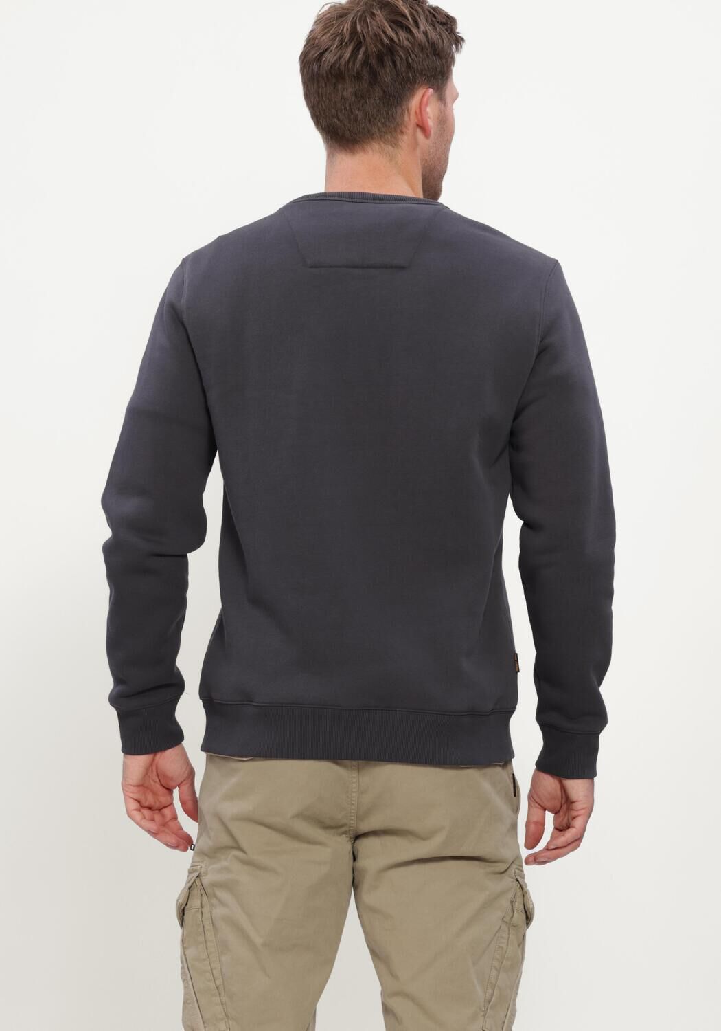 Dunkelgrau PME LEGEND Pullover CREWNECK SOFT FLEECE SWEAT - large