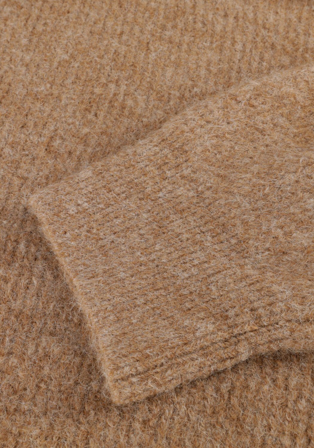 Camelfarbene CIRCLE OF TRUST Rollkragenpullover PIP KNIT - large