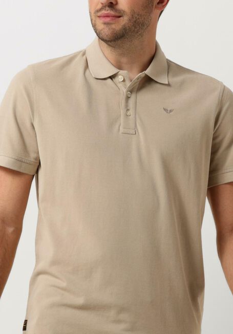 Braune PME LEGEND Polo-Shirt SHORT SLEEVE POLO PIQUE GARMENT DYE - large
