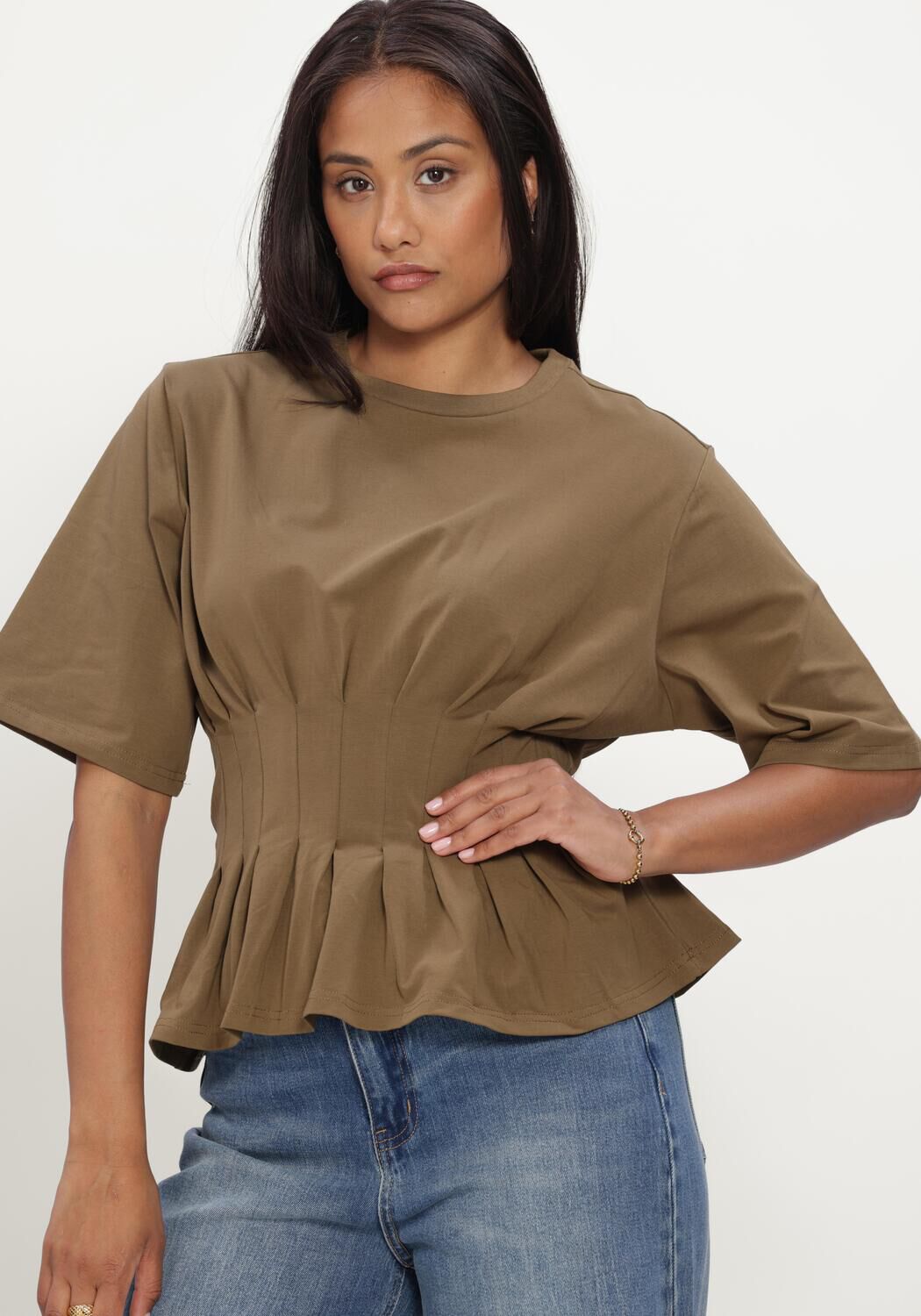 Gr&uuml;ne GESTUZ Blusen GZINEZ TEE - large