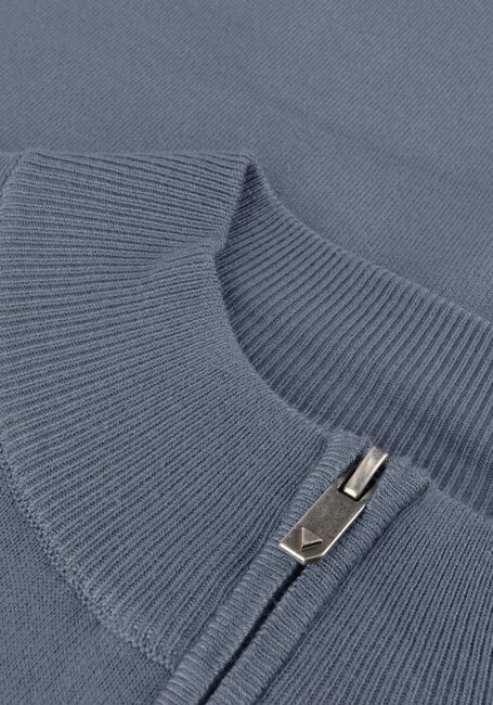 Blaue PUREWHITE Pullover ESSENTAIL HALFZIP - large