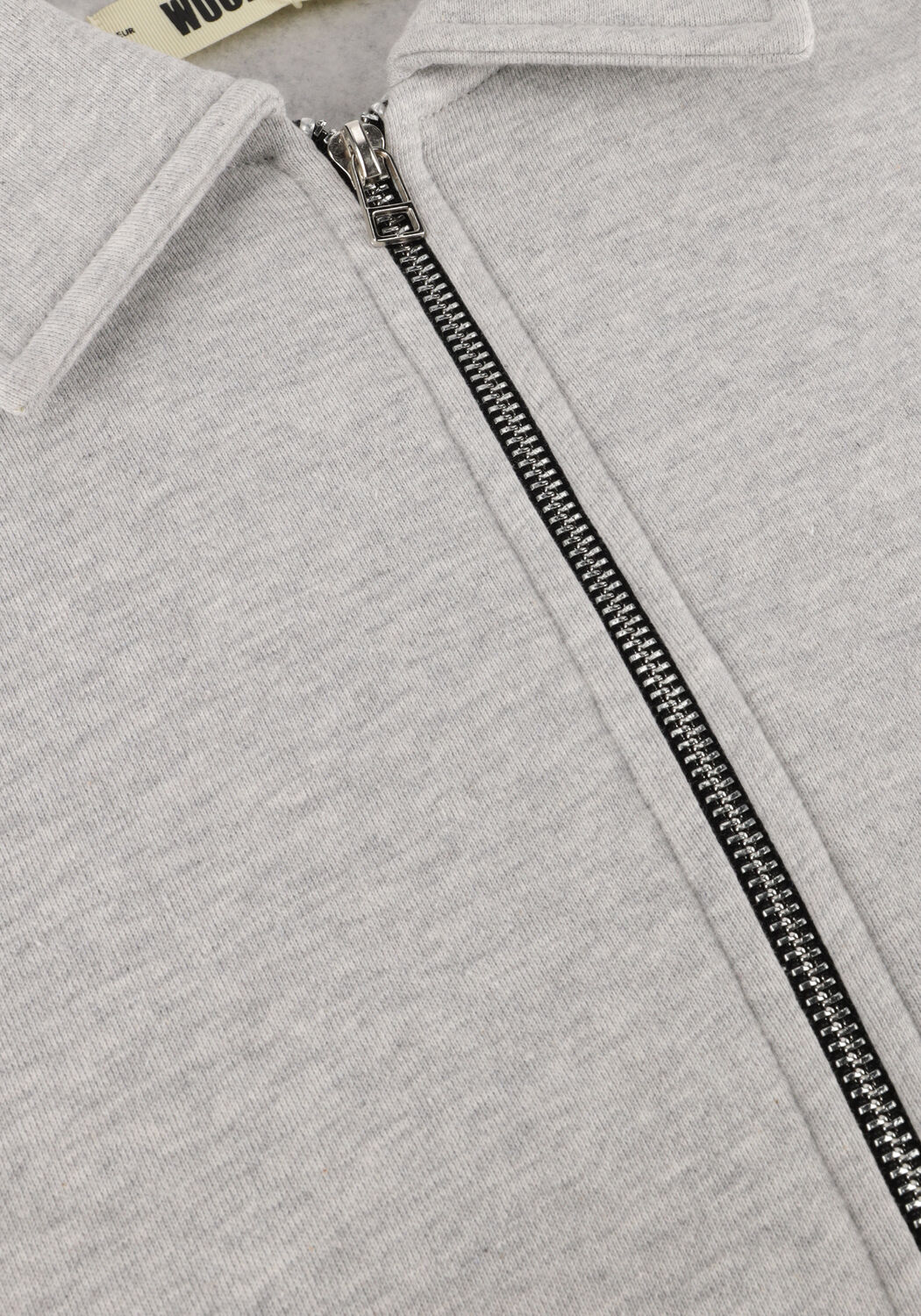 Hellgrau WOODBIRD Strickjacke WBTOM FULL ZIP POLO - large