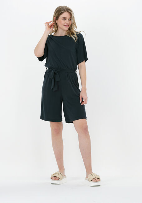 Schwarze SELECTED FEMME Jumpsuit SLFMISCHA 2/4 BELTED PLAYSUIT - large