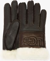 Schwarze UGG Handschuhe SHEEPSKIN LOGO GLOVE - medium