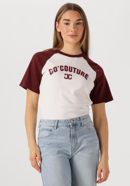 Bordeaux CO'COUTURE T-shirt EDGE CC BLOCK TEE - large
