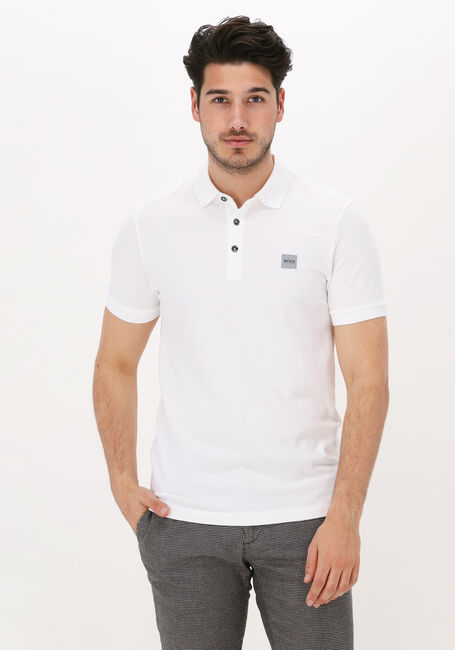 Weiße BOSS Polo-Shirt PASSENGER 10193126 01 - large