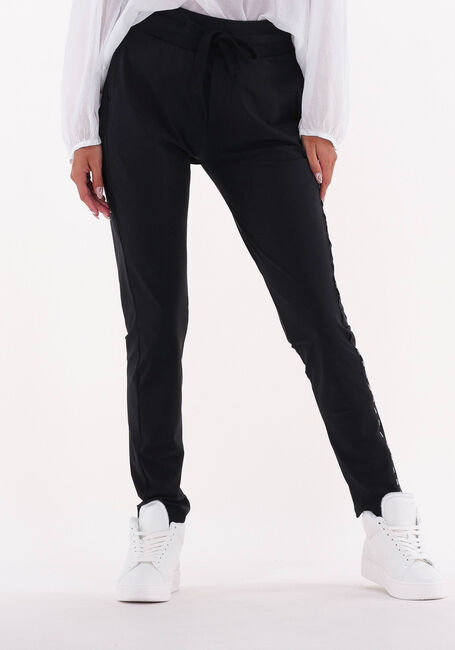 Schwarze 10DAYS Hose BANANA PANTS SOFT SCUBA - large